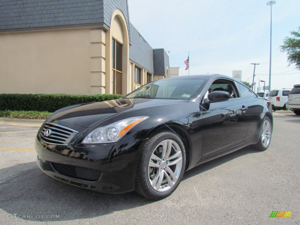 Black Obsidian 2008 Infiniti G 37 Journey Coupe Exterior Photo #50041524