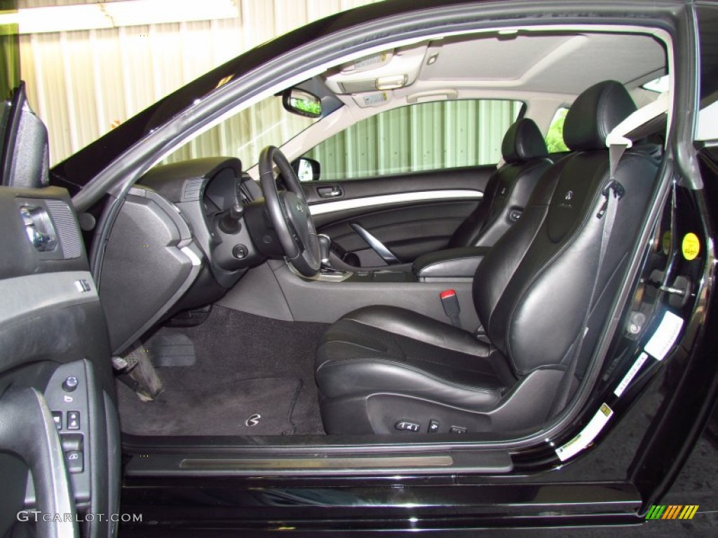 Graphite Interior 2008 Infiniti G 37 Journey Coupe Photo #50041599