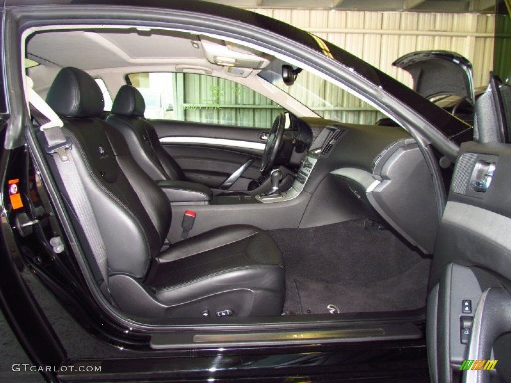 Graphite Interior 2008 Infiniti G 37 Journey Coupe Photo #50041617