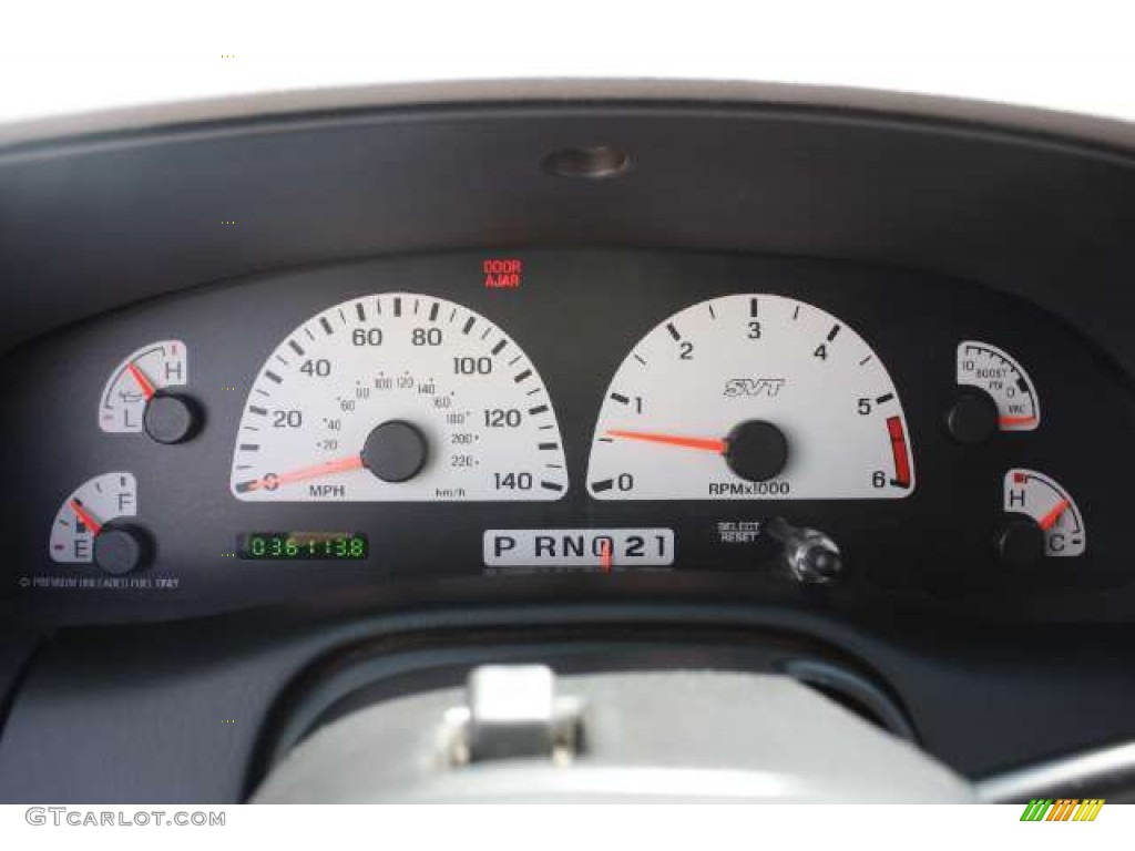 2003 Ford F150 SVT Lightning Gauges Photo #50041644