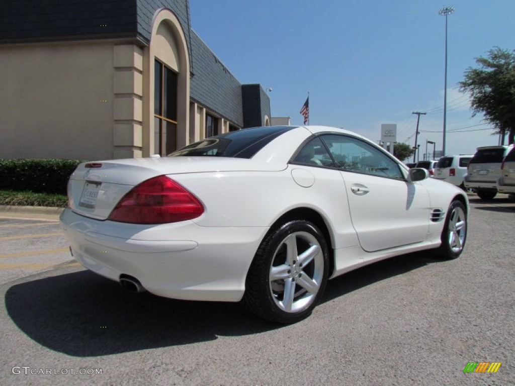 Alabaster White 2006 Mercedes-Benz SL 500 Roadster Exterior Photo #50041917