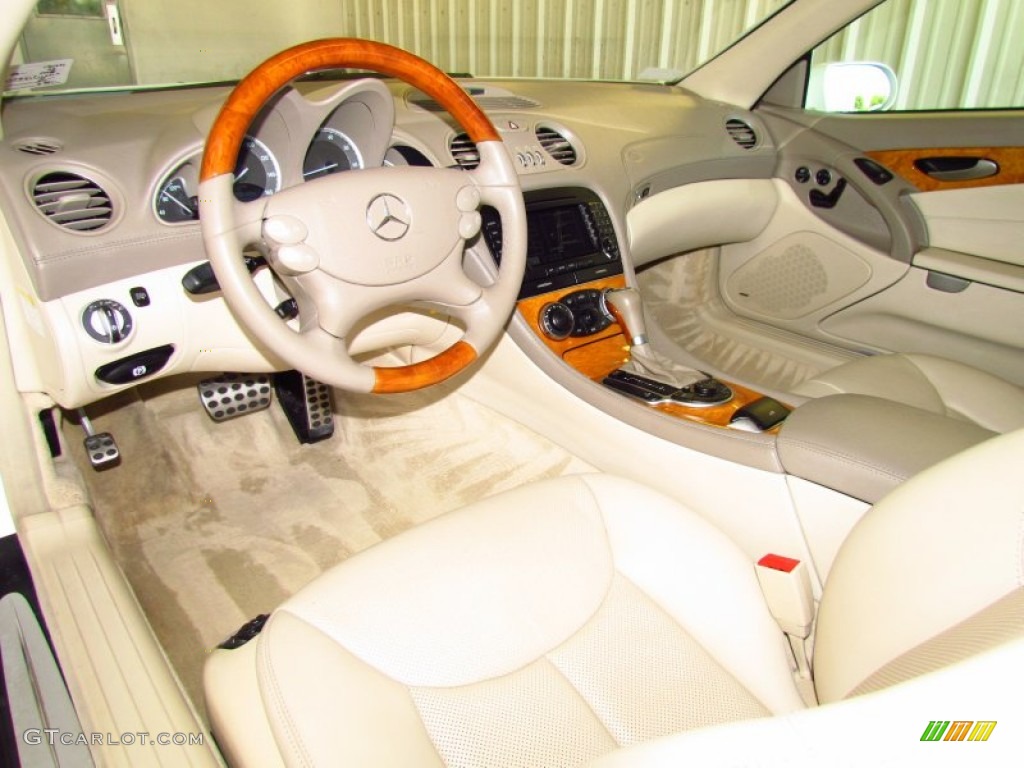 2006 Mercedes-Benz SL 500 Roadster Stone Dashboard Photo #50042013