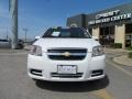 2010 Summit White Chevrolet Aveo LT Sedan  photo #2
