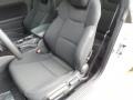 Black Cloth 2011 Hyundai Genesis Coupe 2.0T Interior Color
