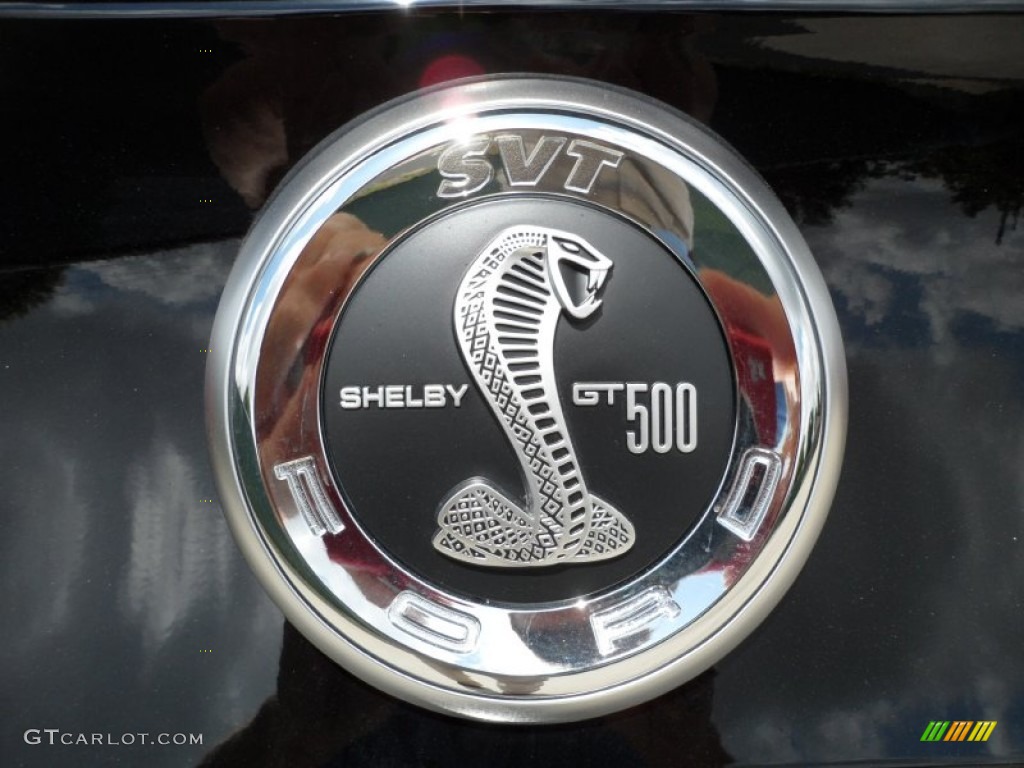 2012 Ford Mustang Shelby GT500 SVT Performance Package Coupe Marks and Logos Photo #50044470