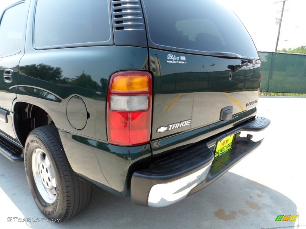 2003 Tahoe LS - Dark Green Metallic / Gray/Dark Charcoal photo #22
