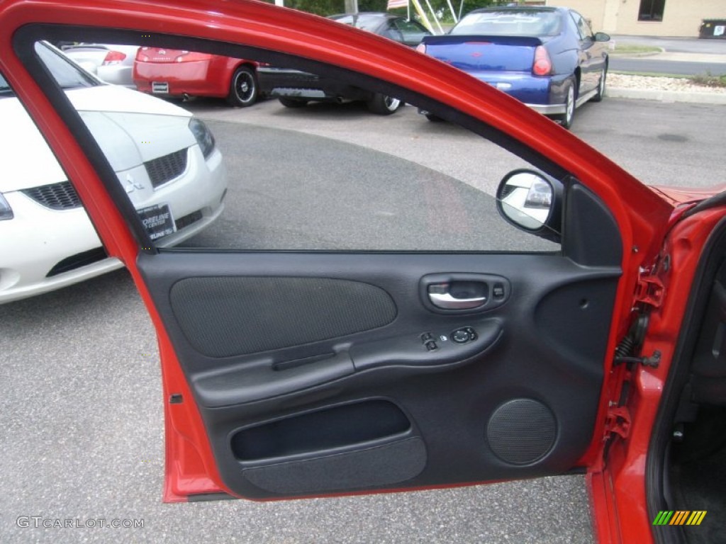2004 Dodge Neon SRT-4 Dark Slate Gray Door Panel Photo #50045754