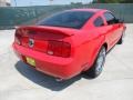2005 Torch Red Ford Mustang V6 Deluxe Coupe  photo #3