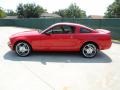 2005 Torch Red Ford Mustang V6 Deluxe Coupe  photo #6