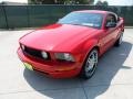 Torch Red 2005 Ford Mustang V6 Deluxe Coupe Exterior