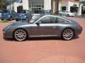 Meteor Grey Metallic 2012 Porsche 911 Targa 4S Exterior