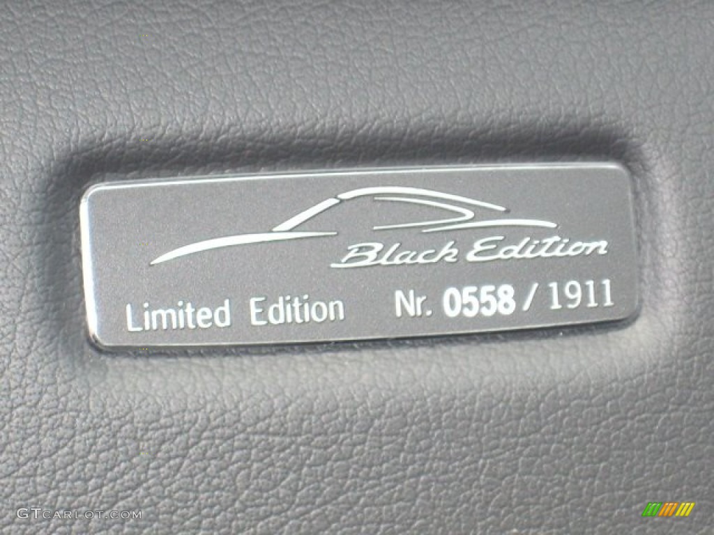2012 Porsche 911 Black Edition Cabriolet Marks and Logos Photo #50047110