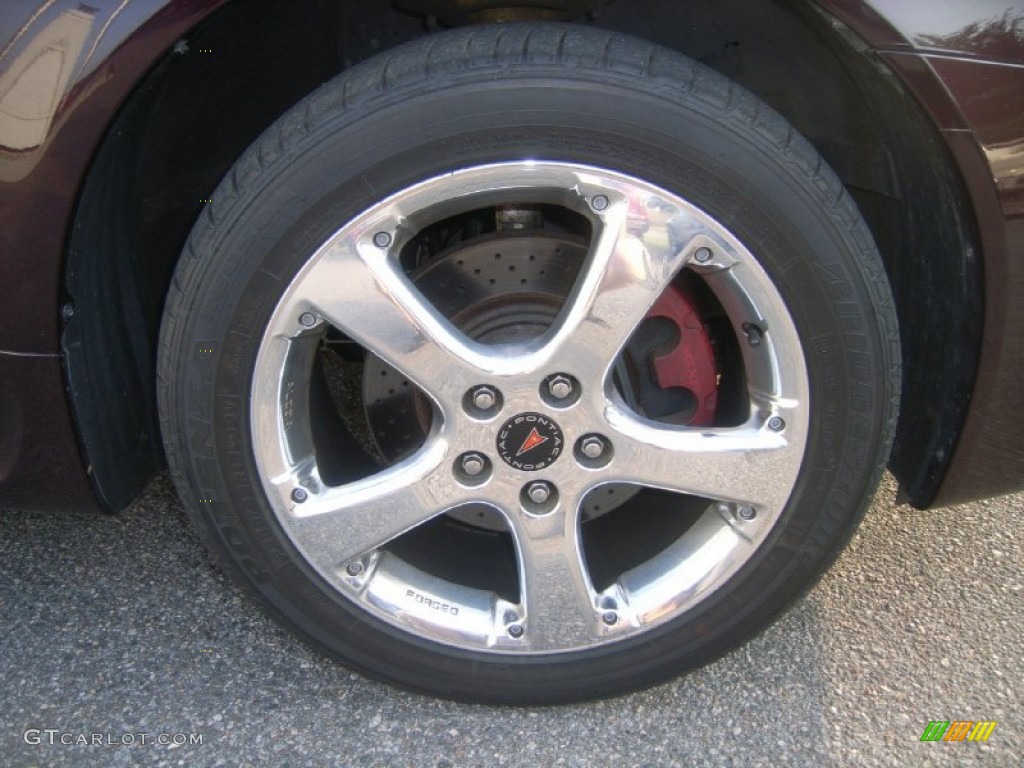 2005 Grand Prix GXP Sedan - Dark Cherry Metallic / Ebony/Dark Pewter photo #13