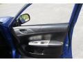 Carbon Black 2009 Subaru Impreza WRX Wagon Door Panel