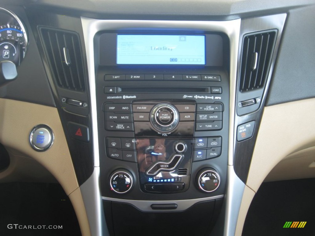 2011 Sonata Limited 2.0T - Midnight Black / Camel photo #23