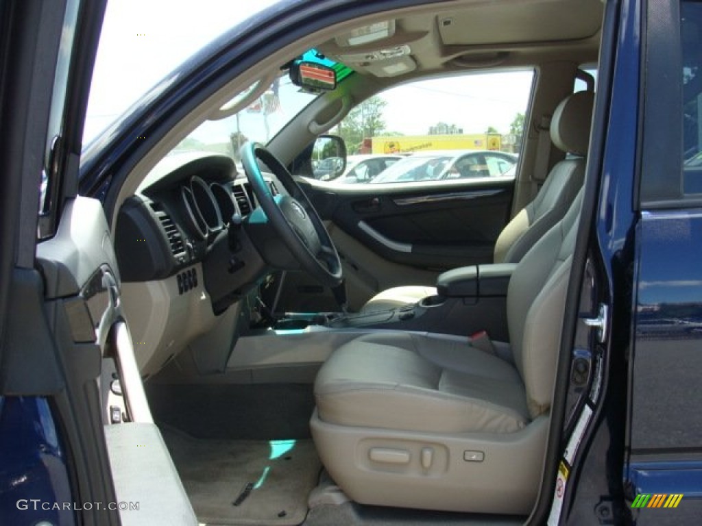 2008 4Runner Limited 4x4 - Nautical Blue Metallic / Stone Gray photo #7