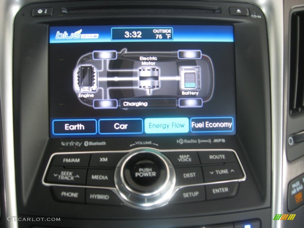 2011 Hyundai Sonata Hybrid Controls Photo #50048694