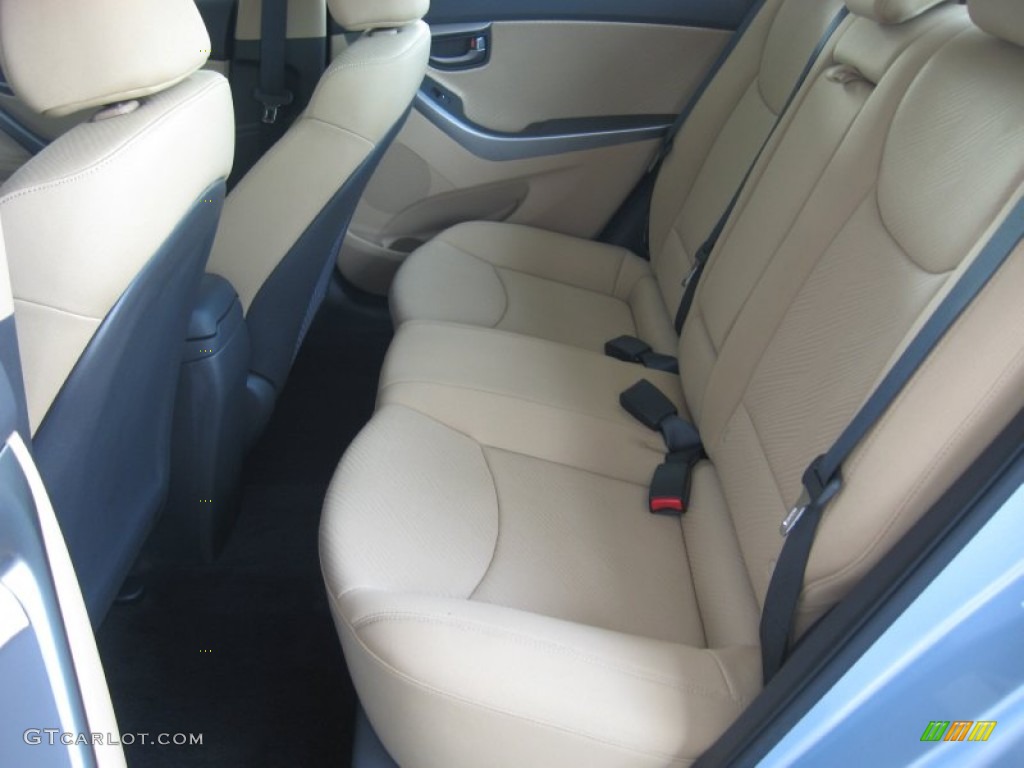 Beige Interior 2011 Hyundai Elantra GLS Photo #50049000