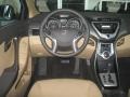 2011 Hyundai Elantra Beige Interior Dashboard Photo