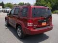 2008 Red Rock Crystal Pearl Jeep Liberty Sport 4x4  photo #2