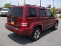 2008 Red Rock Crystal Pearl Jeep Liberty Sport 4x4  photo #4