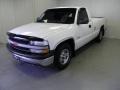 2002 Summit White Chevrolet Silverado 1500 Work Truck Regular Cab  photo #3