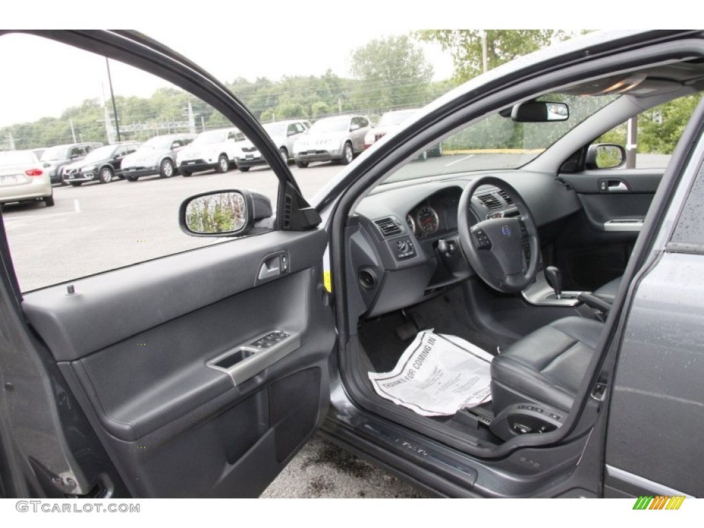 2007 S40 T5 AWD - Titanium Gray Metallic / Off-Black photo #10