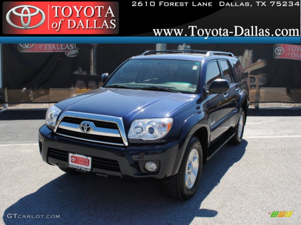 2008 4Runner SR5 4x4 - Nautical Blue Metallic / Taupe photo #1