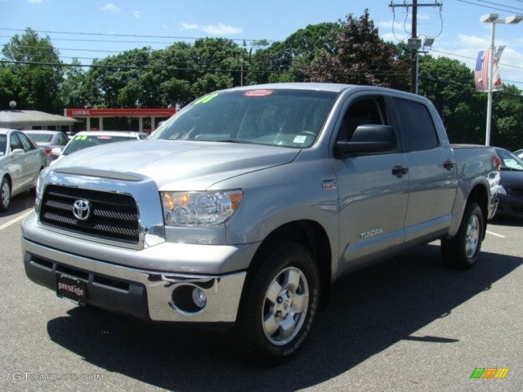 2008 Tundra TRD CrewMax 4x4 - Silver Sky Metallic / Graphite Gray photo #3