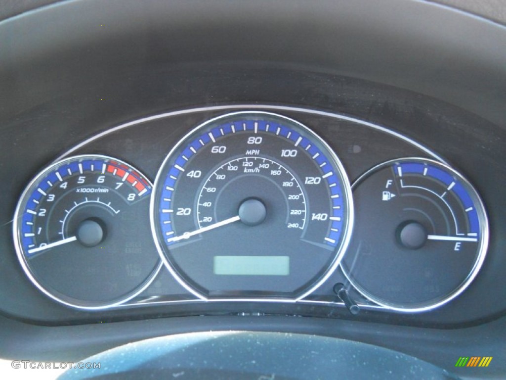2010 Subaru Forester 2.5 X Limited Gauges Photo #50050839