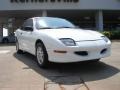 1998 Bright White Pontiac Sunfire SE Coupe  photo #1