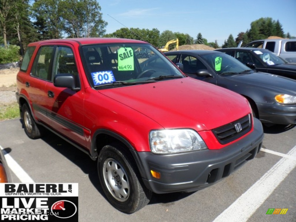 2000 CR-V LX 4WD - Milano Red / Dark Gray photo #1