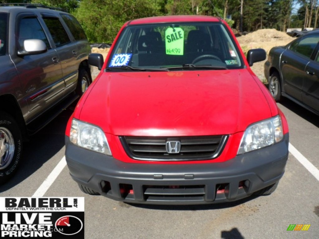 2000 CR-V LX 4WD - Milano Red / Dark Gray photo #2