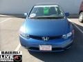 2008 Atomic Blue Metallic Honda Civic LX Coupe  photo #2