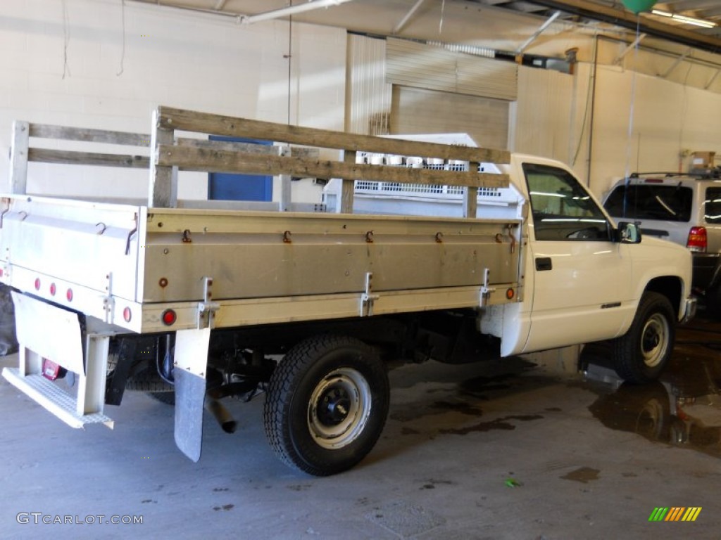 1998 C/K 2500 C2500 Regular Cab Chassis - White / Blue photo #2