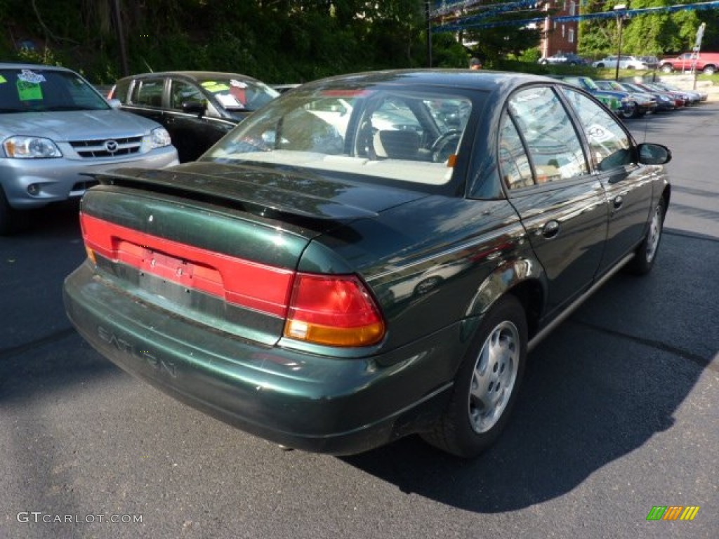 1996 S Series SL2 Sedan - Dark Green / Beige photo #5