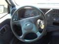 Blue 1998 Chevrolet C/K 2500 C2500 Regular Cab Chassis Steering Wheel