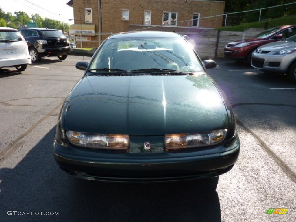 1996 S Series SL2 Sedan - Dark Green / Beige photo #11