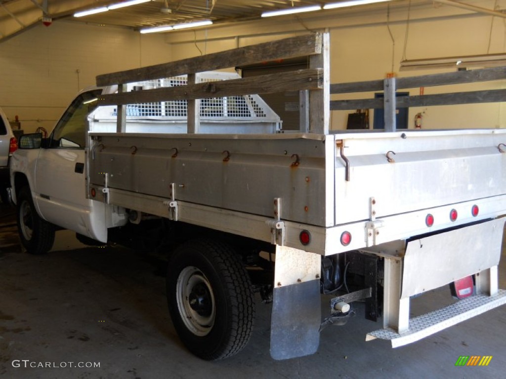 1998 C/K 2500 C2500 Regular Cab Chassis - White / Blue photo #12