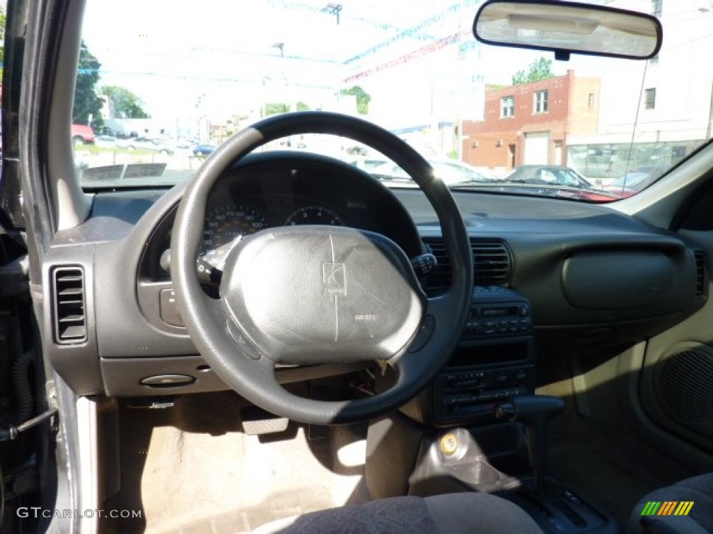 1996 S Series SL2 Sedan - Dark Green / Beige photo #14