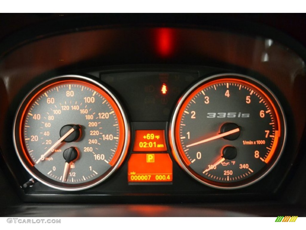 2011 BMW 3 Series 335is Convertible Gauges Photo #50053159