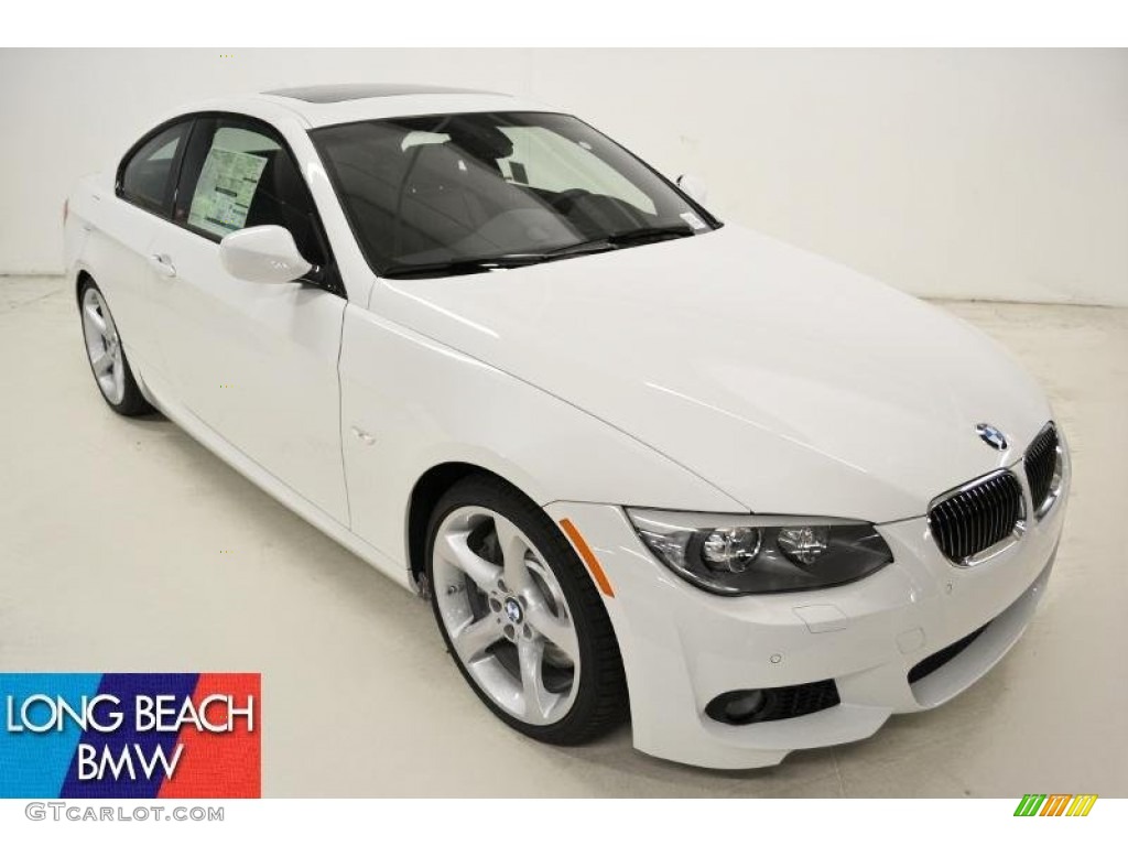 2011 3 Series 335i Coupe - Alpine White / Black Dakota Leather photo #1