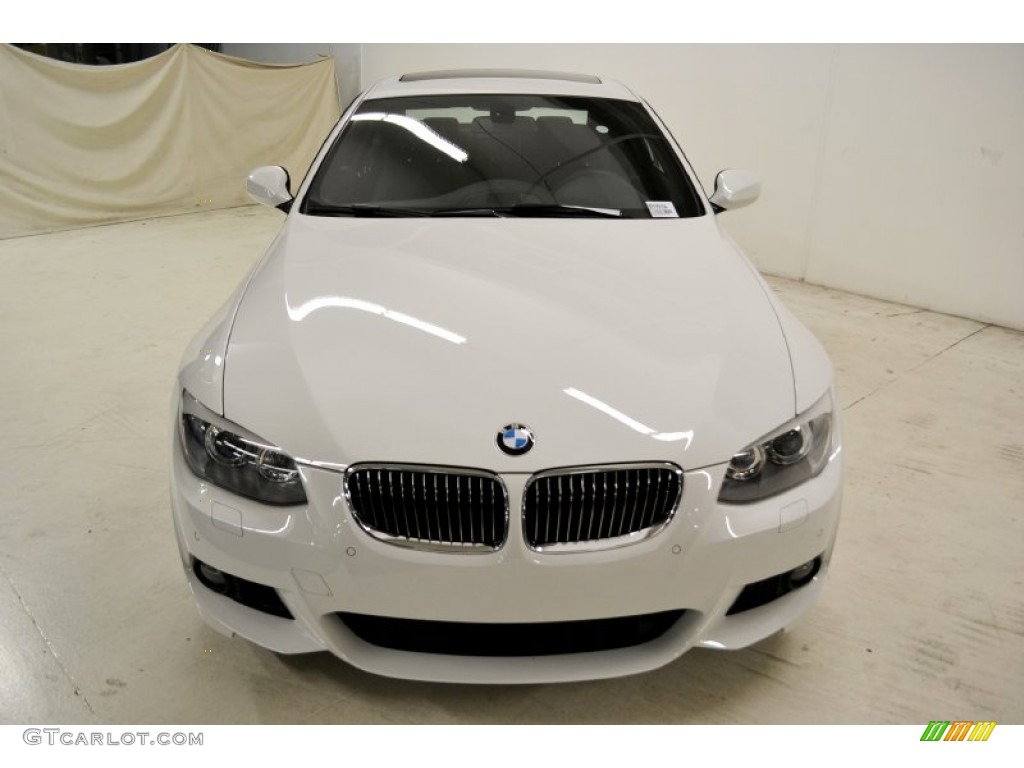 2011 3 Series 335i Coupe - Alpine White / Black Dakota Leather photo #4