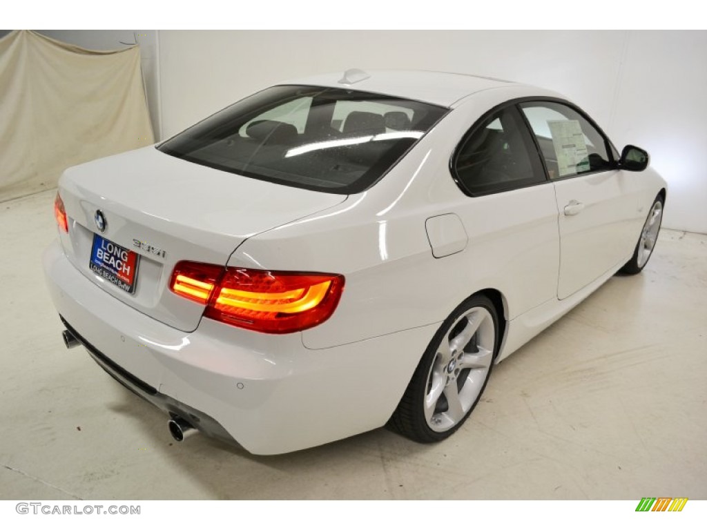 2011 3 Series 335i Coupe - Alpine White / Black Dakota Leather photo #5