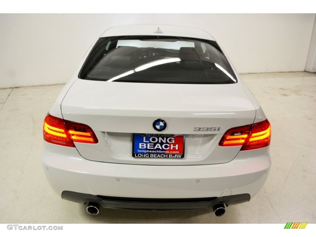 2011 3 Series 335i Coupe - Alpine White / Black Dakota Leather photo #6