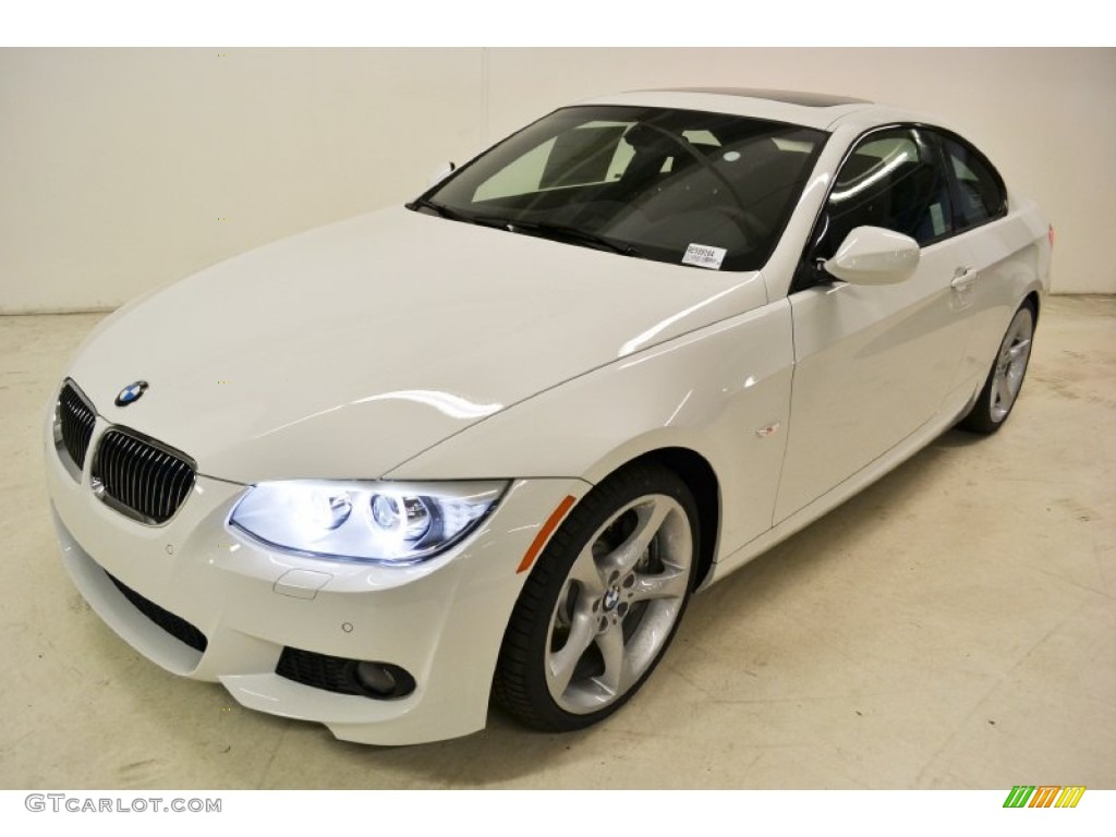 2011 3 Series 335i Coupe - Alpine White / Black Dakota Leather photo #8