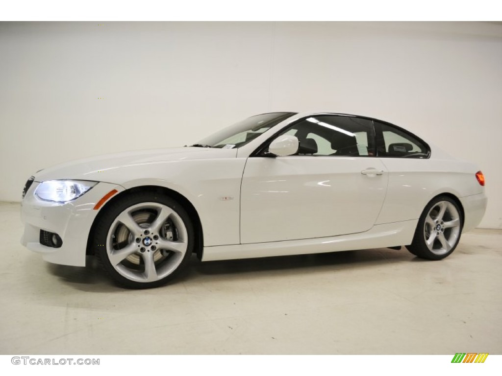 2011 3 Series 335i Coupe - Alpine White / Black Dakota Leather photo #9