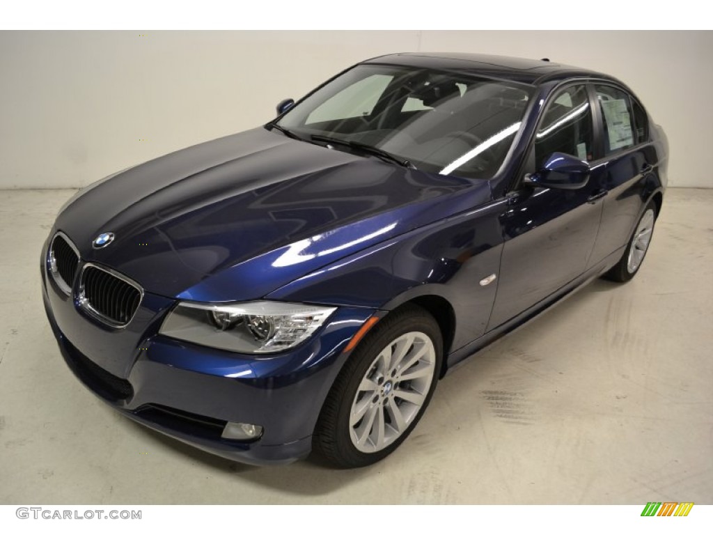 2011 3 Series 328i Sedan - Deep Sea Blue Metallic / Black Dakota Leather photo #8