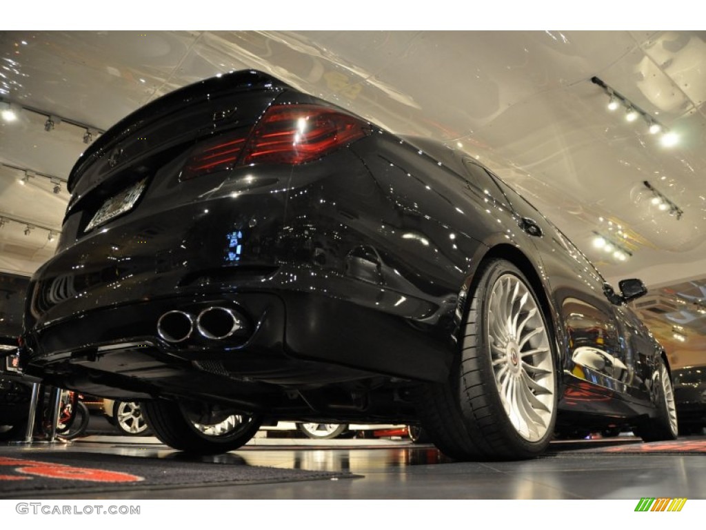 2011 7 Series Alpina B7 LWB - Carbon Black Metallic / Black photo #25