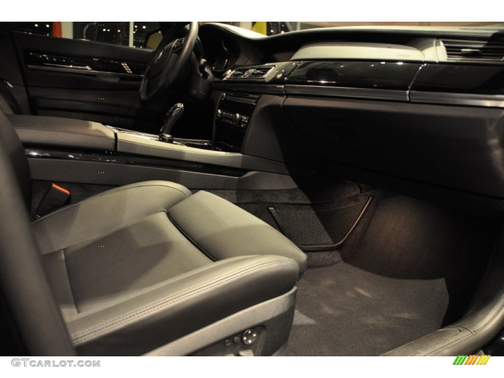 2011 7 Series Alpina B7 LWB - Carbon Black Metallic / Black photo #35